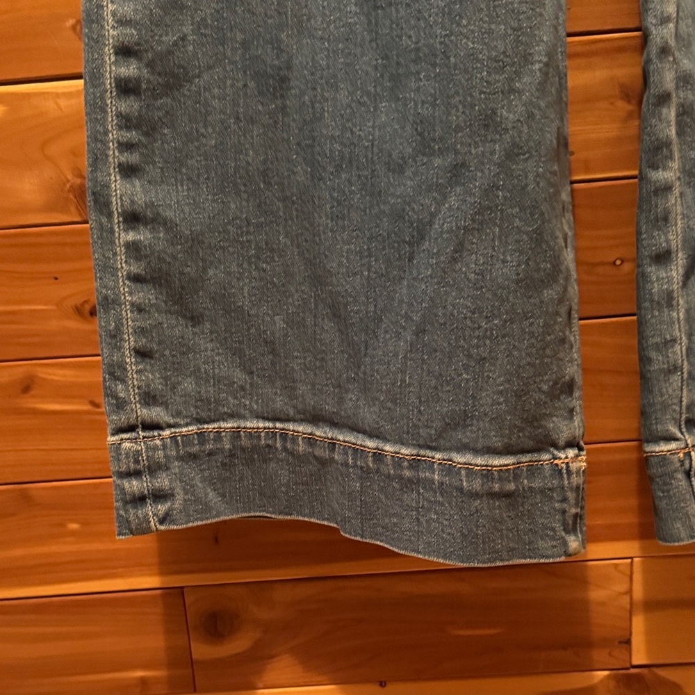 American Eagle Super high Rise baggy Wide Leg Jeans w cargo pockets - Picture 6 of 10